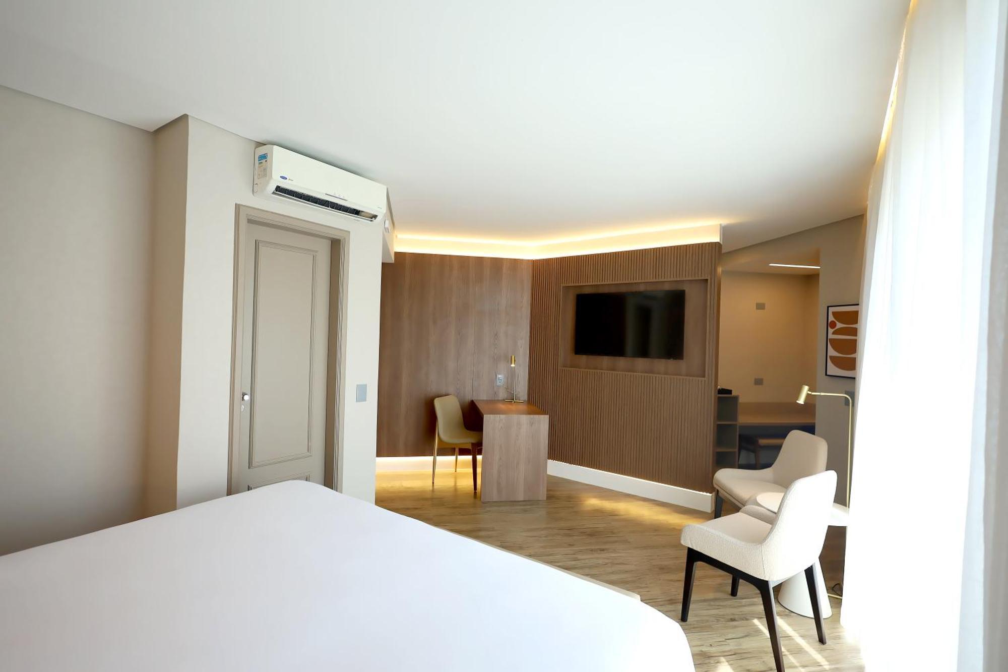 래디슨 오스카 프레이레 호텔 상파울루 외부 사진 A room at the hotel